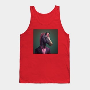 Illustration of cute Bojack horseman Tank Top